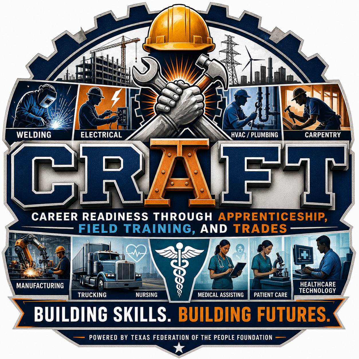 CRAFT: Career Readiness through Apprenticeship, Field Training, and Trades, powered by TXFPF