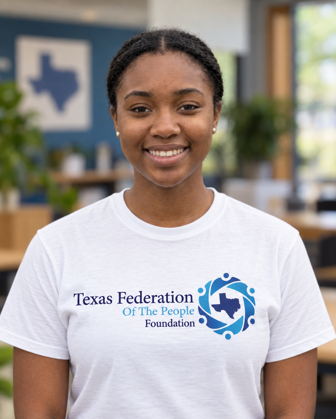 Ahshanti Mosby, Youth Organizer at Texas Federation of the People Foundation